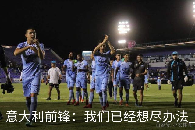 意大利前锋：我们已经想尽办法 但还是不够